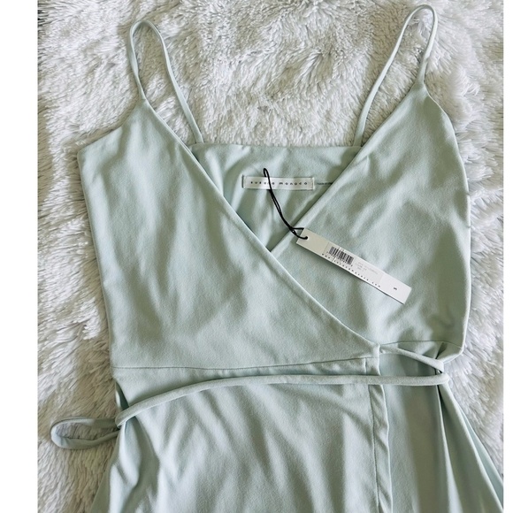 Susana Monaco V-neck Wrap Midi Dress - Picture 8 of 14